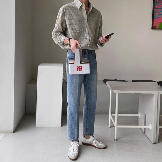 Advanced Cropped Denim Pants