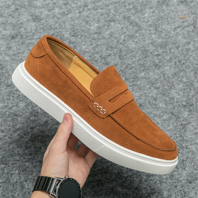 Suede Sneakers Board Shoes