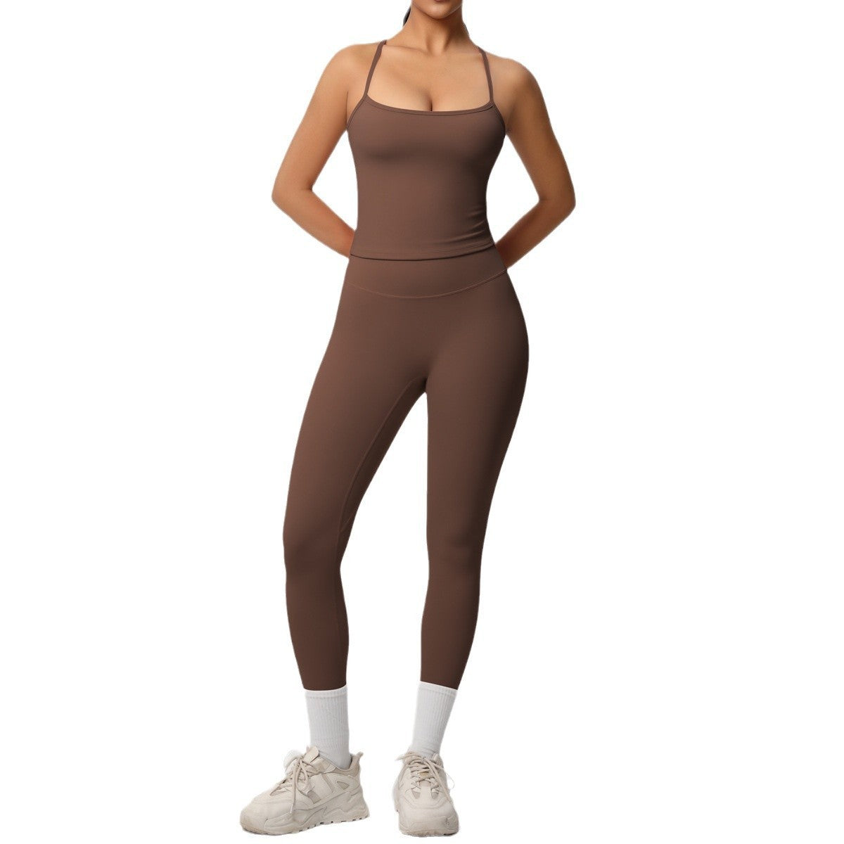 Back Tight Exercise Yoga  Suit
