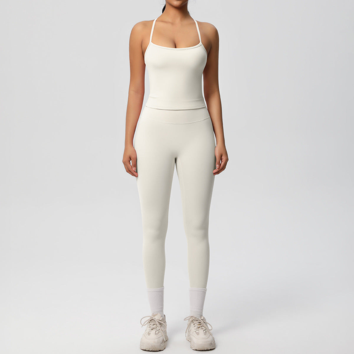Back Tight Exercise Yoga  Suit
