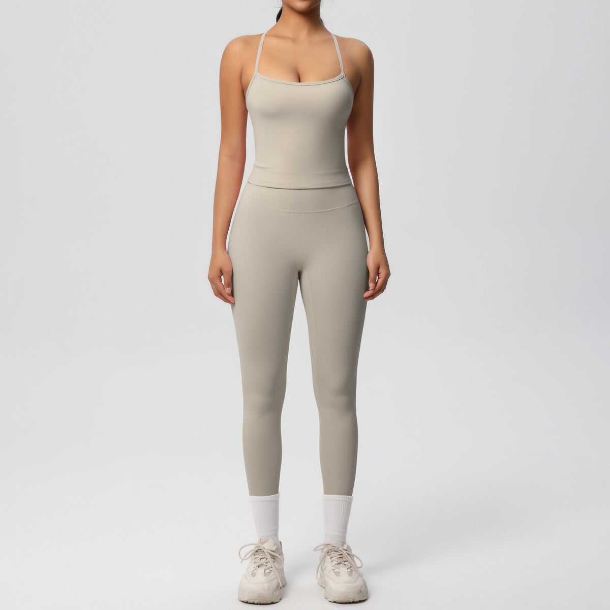 Back Tight Exercise Yoga  Suit