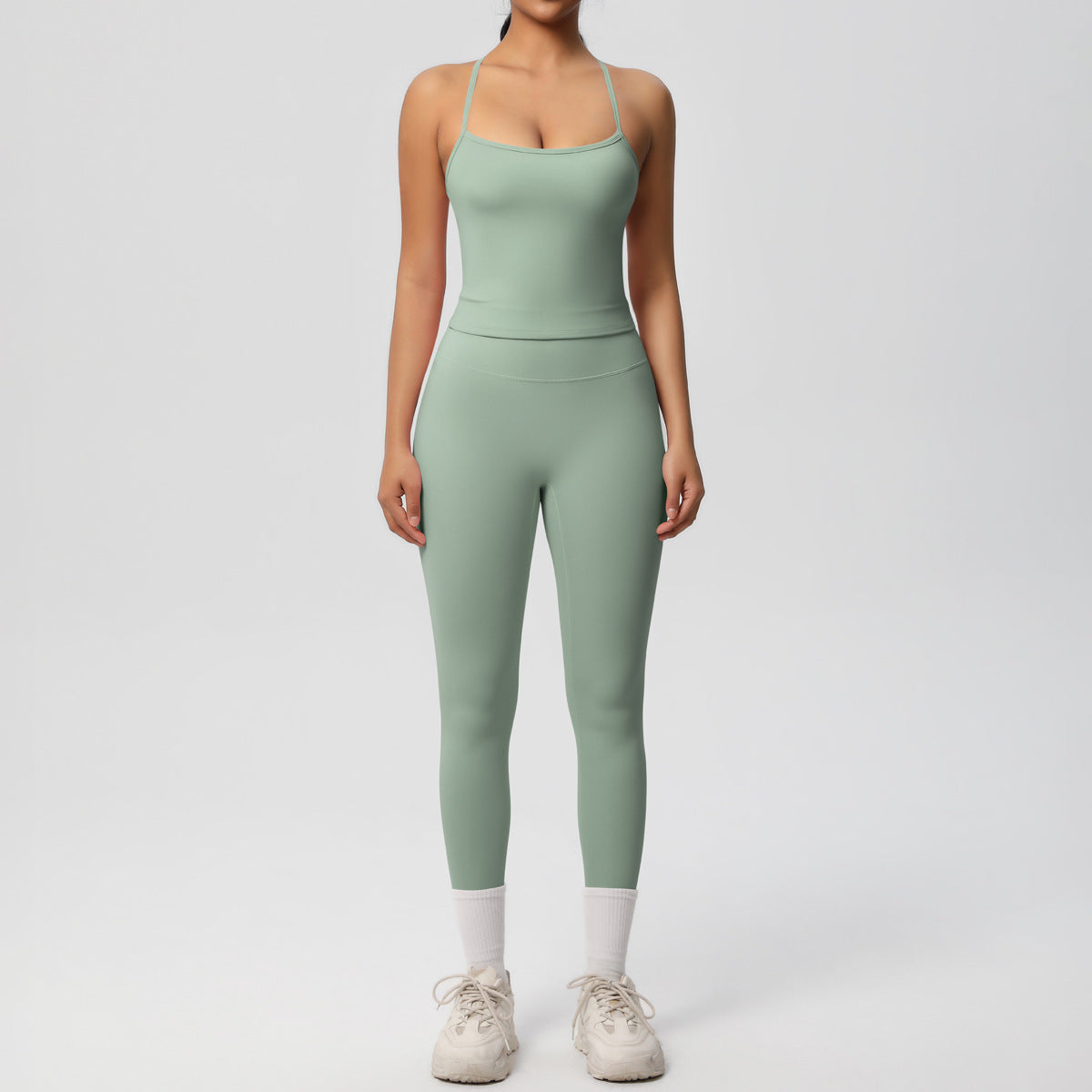 Back Tight Exercise Yoga  Suit