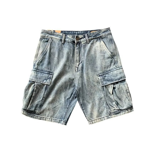 Pu Shuai Denim Shorts Men