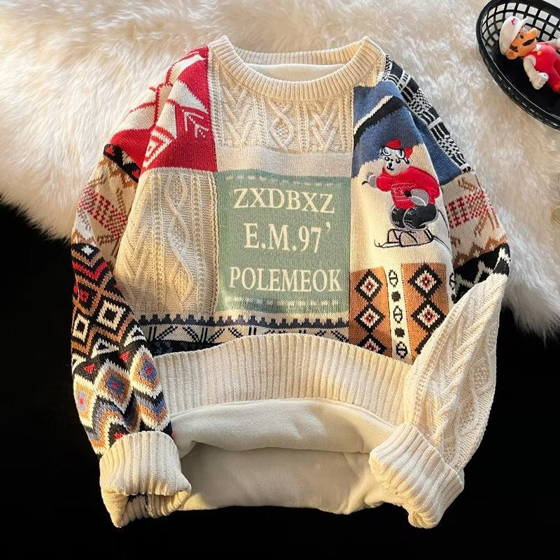 Velvet Thickening Sweater