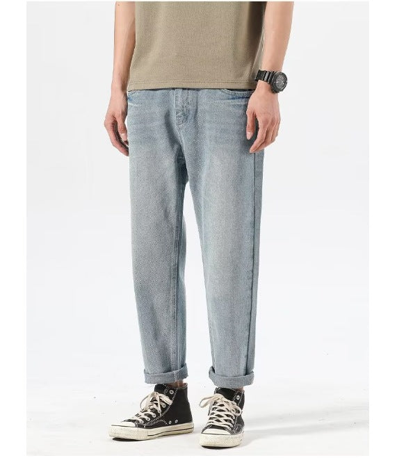 Advanced Cropped Denim Pants