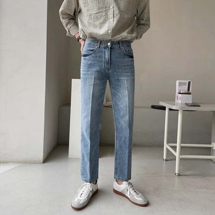 Advanced Cropped Denim Pants