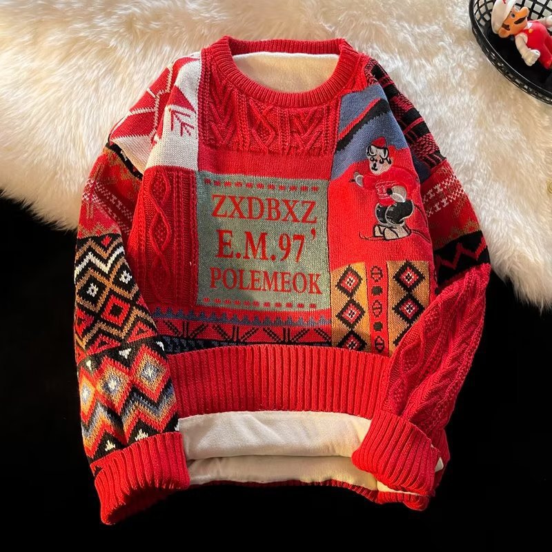 Velvet Thickening Sweater