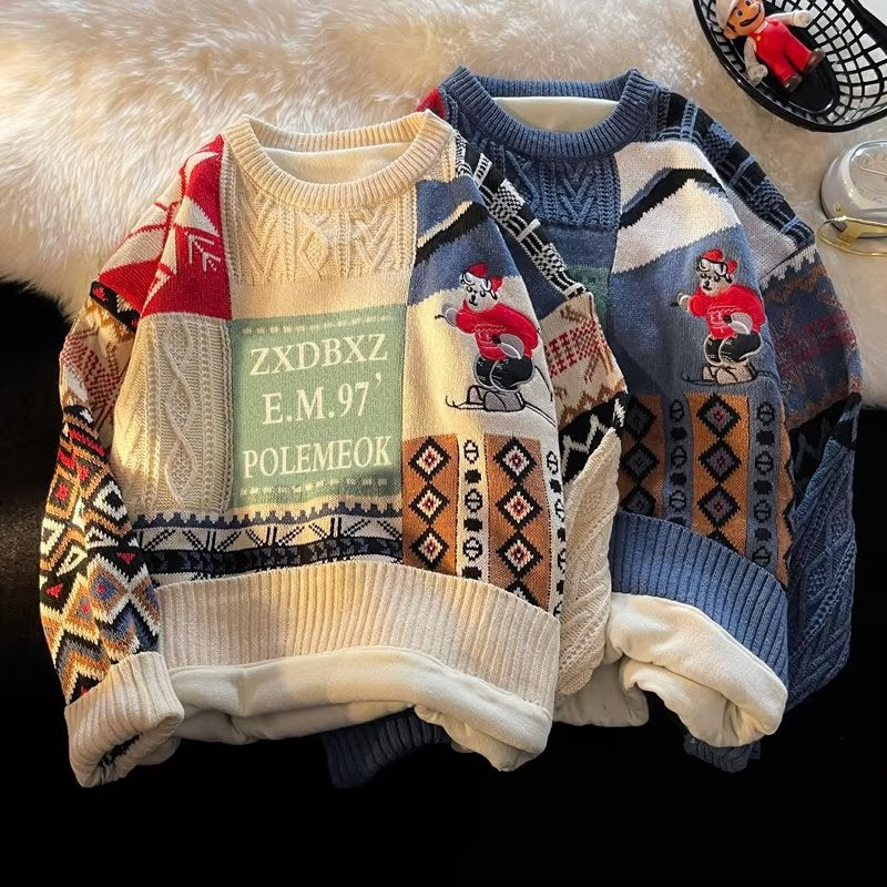 Velvet Thickening Sweater