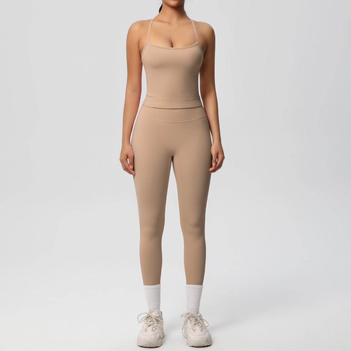 Back Tight Exercise Yoga  Suit