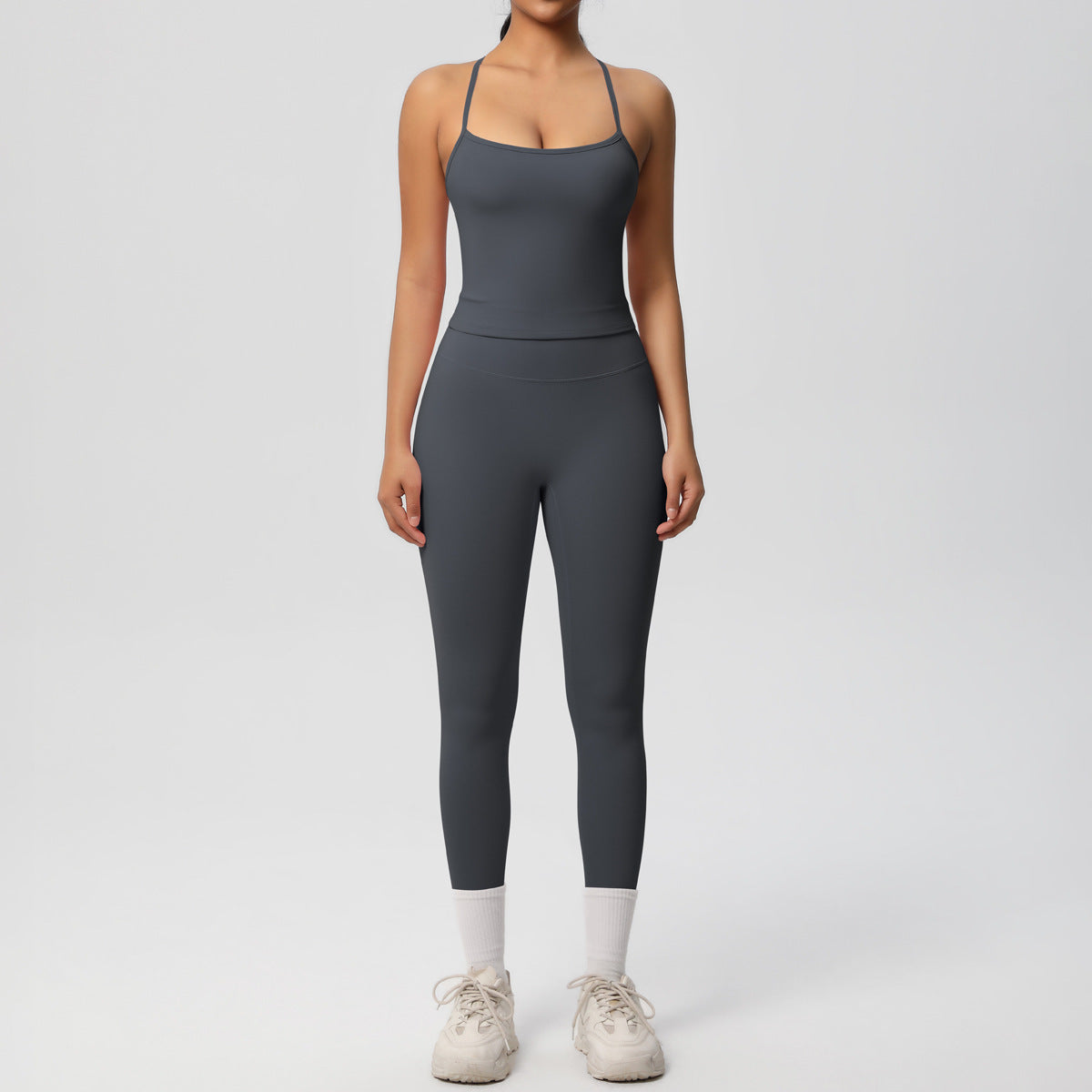 Back Tight Exercise Yoga  Suit